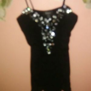 Rhinestone Encrusted TabooTank Top